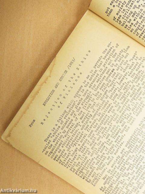 Szöveggyűjtemény a XIX. sz. angol irodalmából