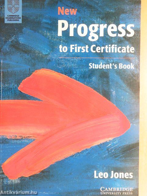 New Progress to First Certificate - Student's book