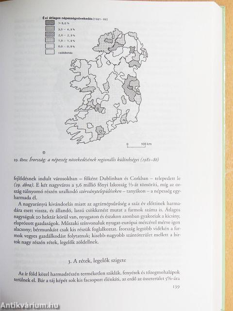 Európa regionális földrajza