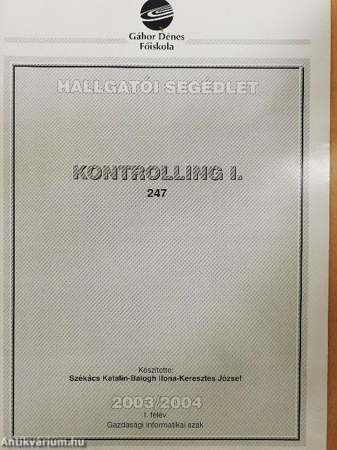 Kontrolling I.