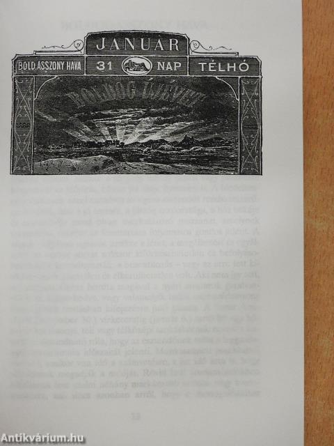 Régiek kalendáriuma (dedikált példány)