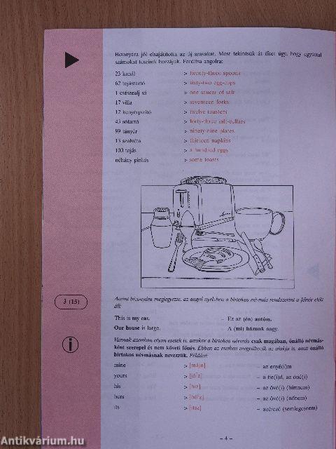 Angol nyelv kezdőknek 13-14. lecke