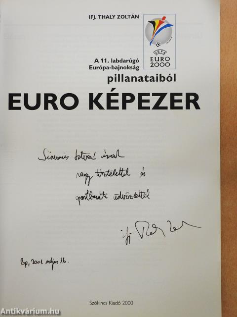 Euro képezer (dedikált példány)