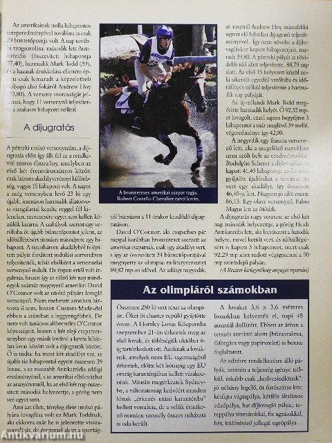 Nemzetközi Lovas Magazin 2001. január-december