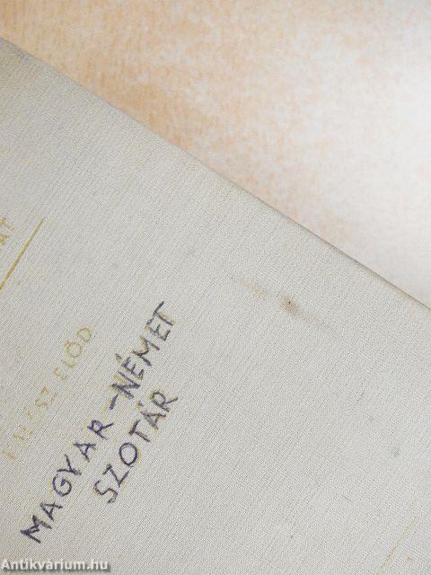 Magyar-német szótár