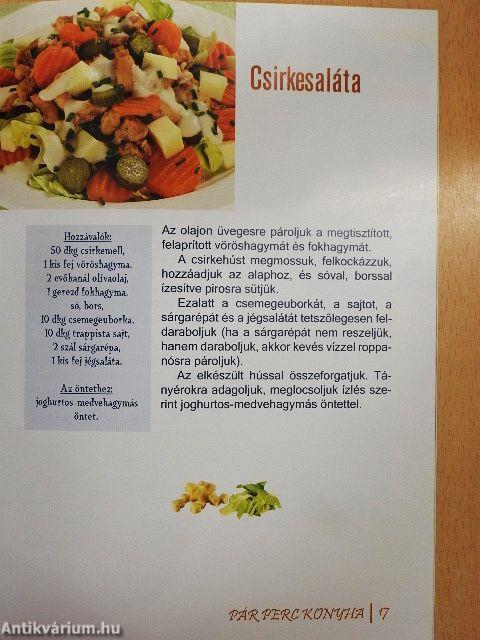 Csirkés ebédek, vacsorák