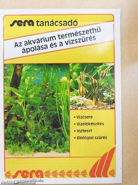 Az akvárium természethű ápolása és a vízszűrés