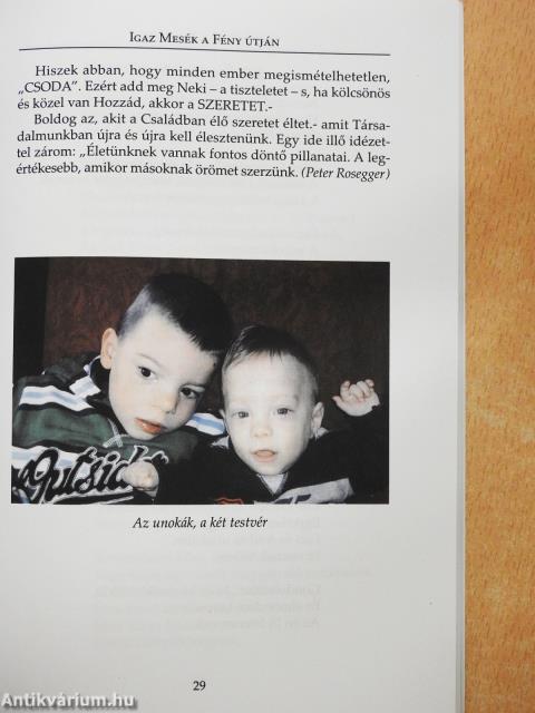 Igaz mesék a fény útján (dedikált példány)