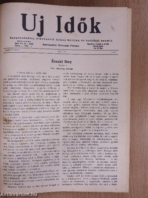 Uj Idők 1929. január-december I-II.