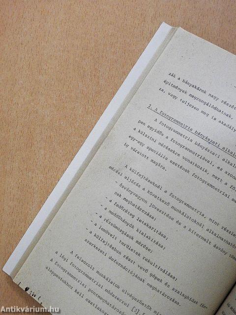 25. Bányamérő továbbképzés és tapasztalatcsere 1986.