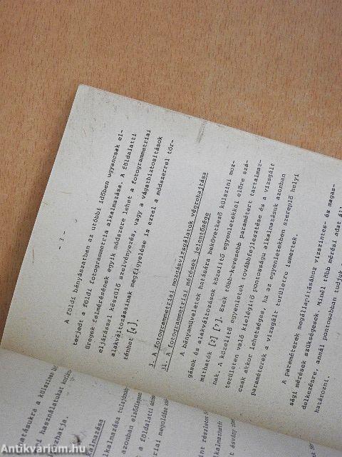 25. Bányamérő továbbképzés és tapasztalatcsere 1986.