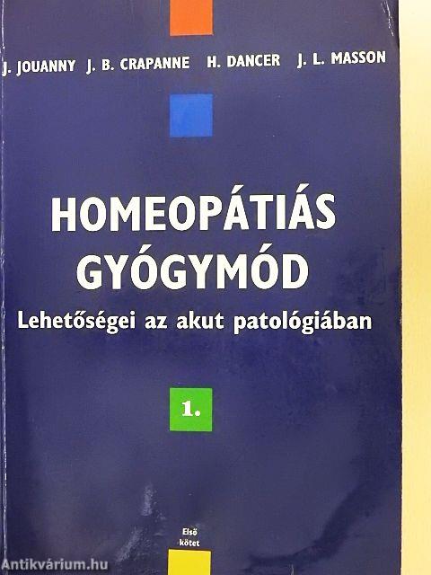 Homeopátiás gyógymód 1-2.