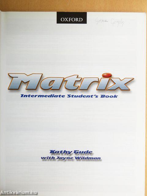 Matrix - Intermediate - Student's Book
