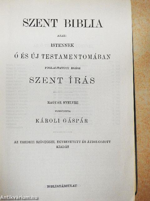 Szent Biblia