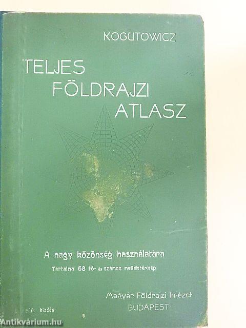 Teljes földrajzi atlasz