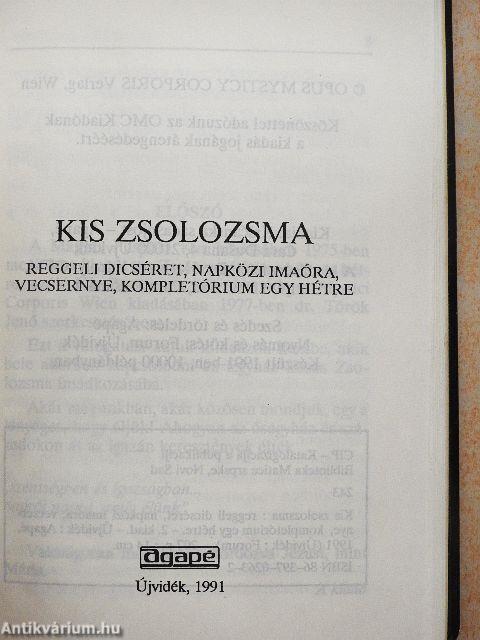 Kis zsolozsma