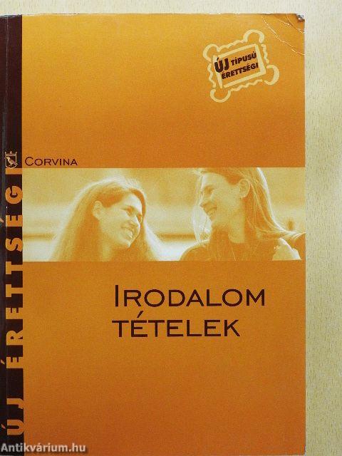Irodalom tételek