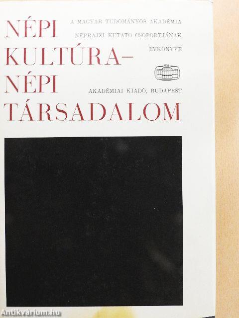 Népi kultúra - Népi társadalom XV.