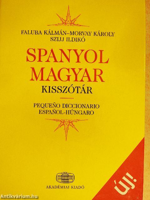 Spanyol-magyar kisszótár