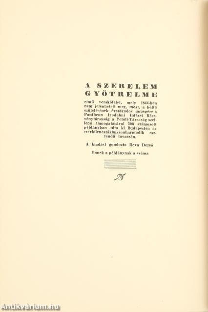 Szerelem gyötrelme