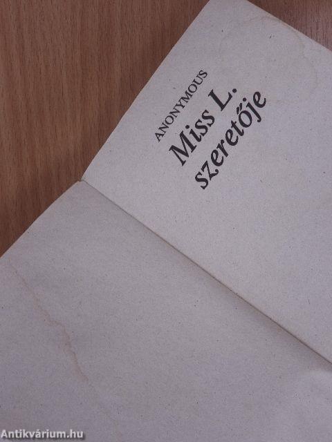 Miss L. szeretője
