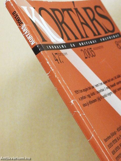 Kortárs 2003. augusztus