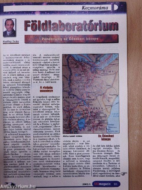 Ufómagazin 2002. (nem teljes évfolyam)