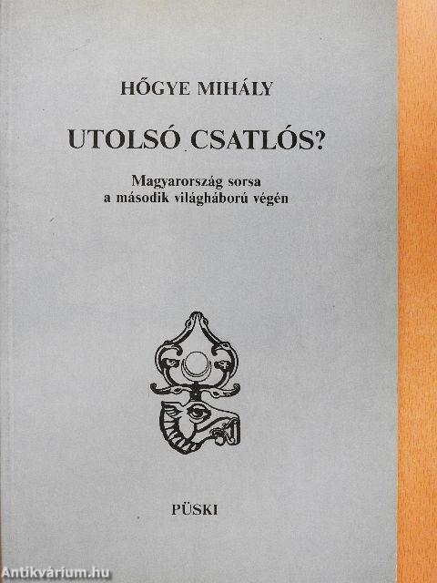 Utolsó csatlós?