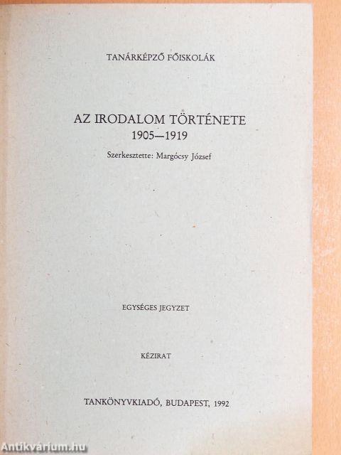 Az irodalom története