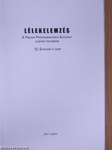 Lélekelemzés 2017. május