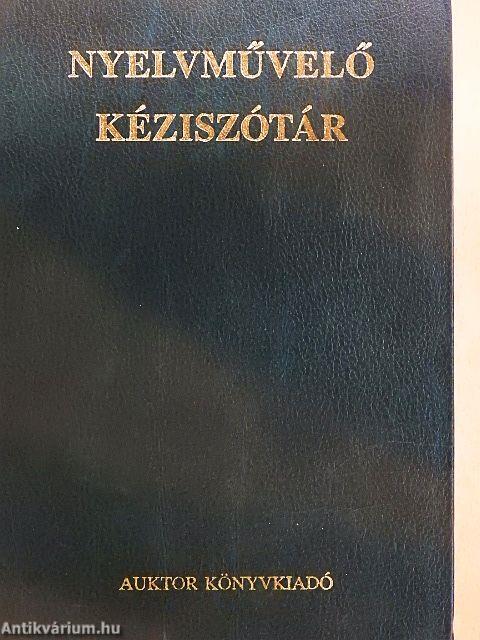 Nyelvművelő kéziszótár