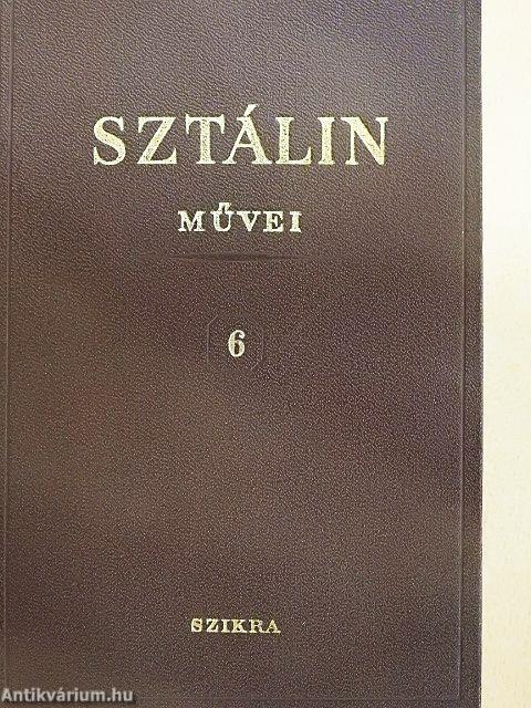 I. V. Sztálin művei 6.