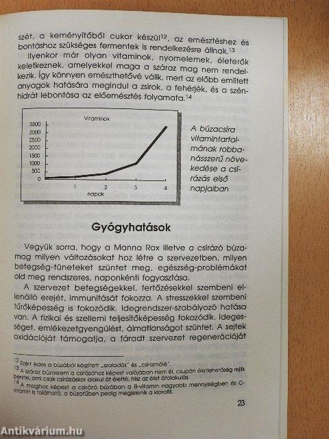 Vitaminok és nyomelemek, az életerő forrásai