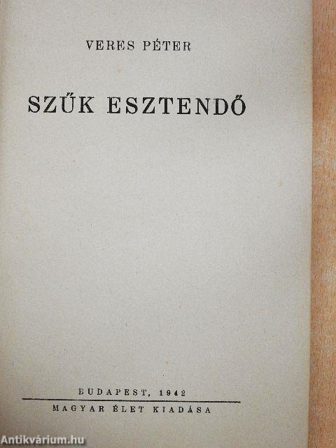 Szűk esztendő