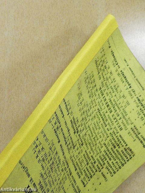 Római Remekirók - magyar fordításban 7. kötet 4. füzet (töredék)