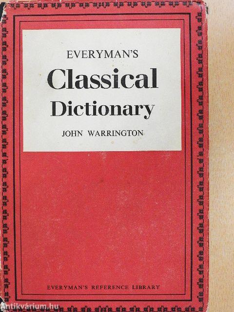 Everyman's Classical Dictionary