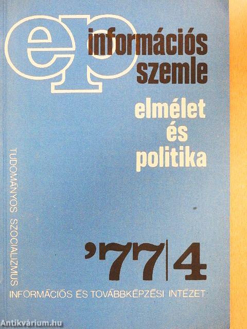 Információs szemle 1977/4.