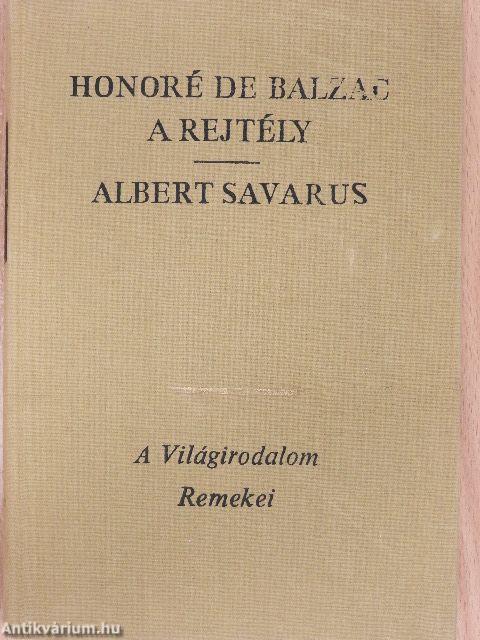 A rejtély/Albert Savarus