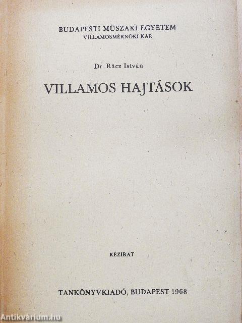 Villamos hajtások