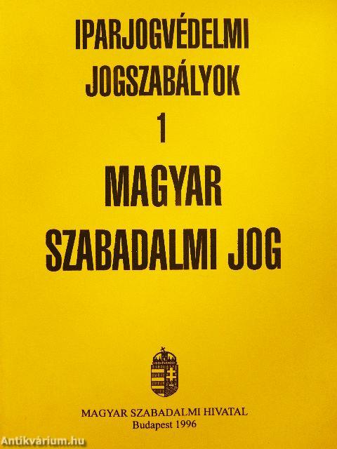 Magyar szabadalmi jog