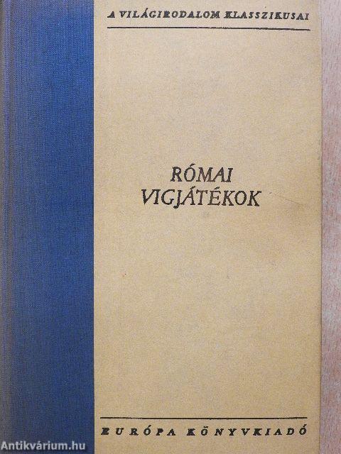 Római vígjátékok