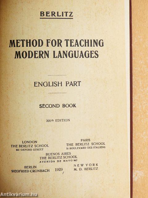 Method for Teaching Modern Languages II.