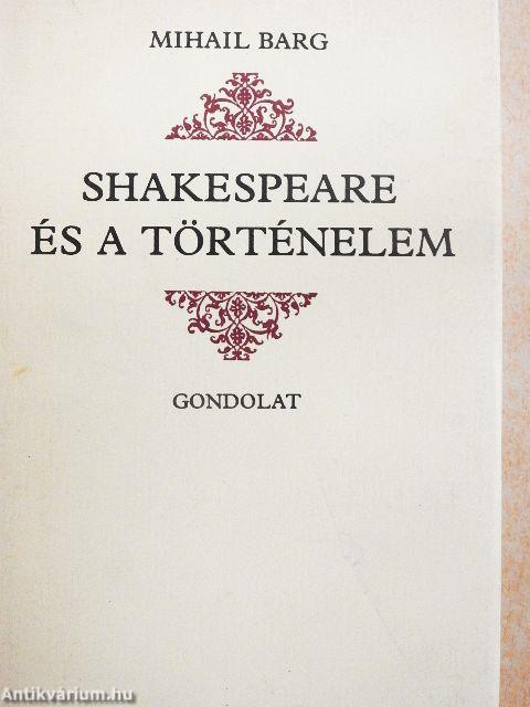 Shakespeare és a történelem