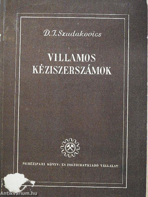 Villamos kéziszerszámok