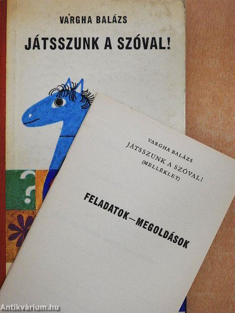 Játsszunk a szóval!