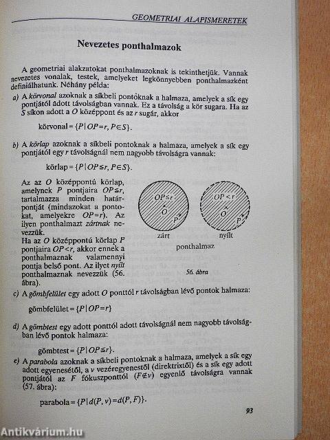 Matematikai fogalmak, tételek