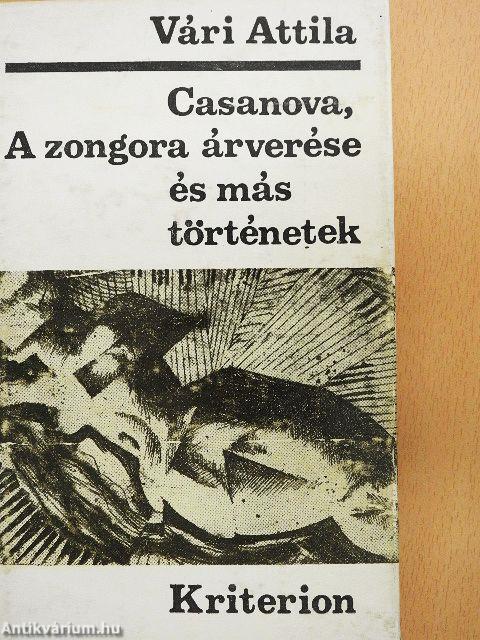 Casanova, A zongora árverése és más történetek