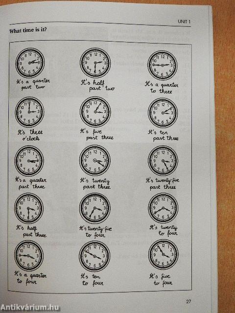 Angol nyelv alapfokon 1.