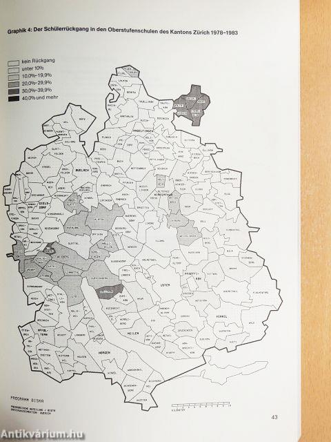Der Schulübertritt in die Sekundarstufe I./Die Sonderklassen nach Schulstufen/Zum Stand des Schüllerückgangs an der Volksschule/Volksschulstatistik 1982/83/Volksschulstatistik 1983/84