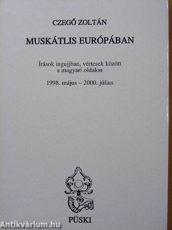 Muskátlis Európában